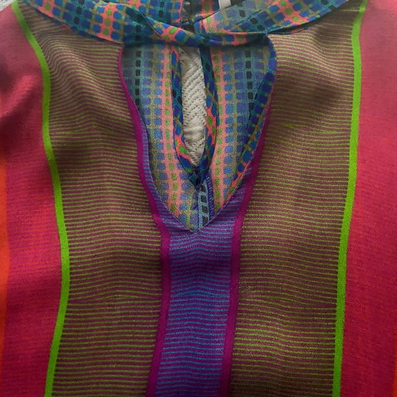 Conditions Apply sheer patterned blouse - Picture 5 of 5